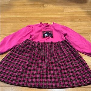 Buster brown girls vintage cat dresses size 6.